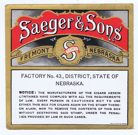 SAEGER & SONS