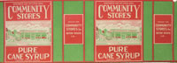 COMMUNITY STORES CANE SYRUP