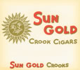 SUN GOLD CROOK CIGARS