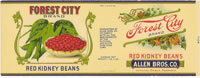 FOREST CITY RED KIDNEY BEANS