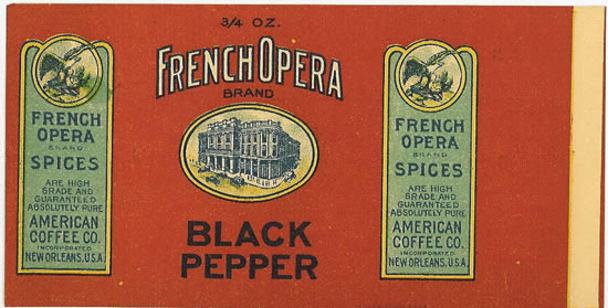 FRENCH OPERA BLACK PEPPER