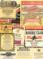 KENTUCKY WHISKY LABELS