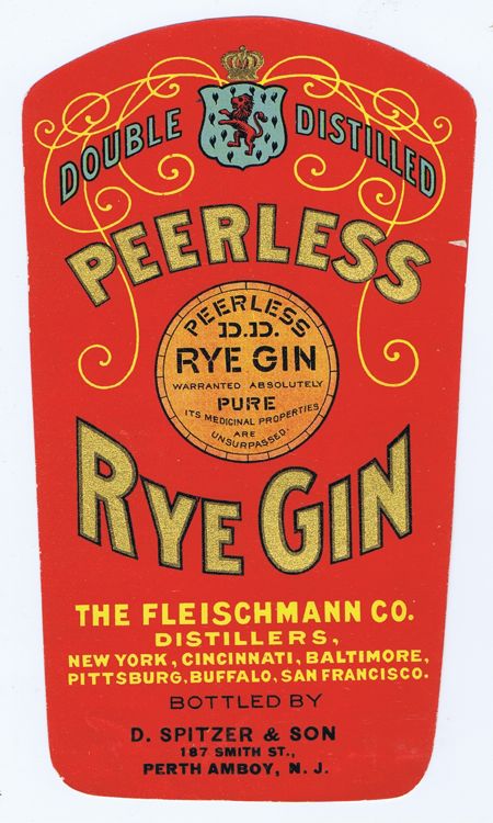 Peerless Rye Gin (l...